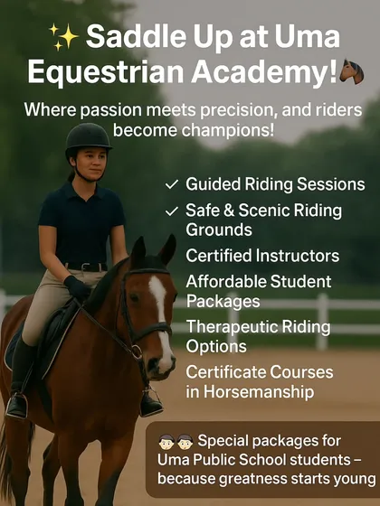 A complete overview of our offerings, from guided sessions and certificate courses to special packages for students at Uma Public School.