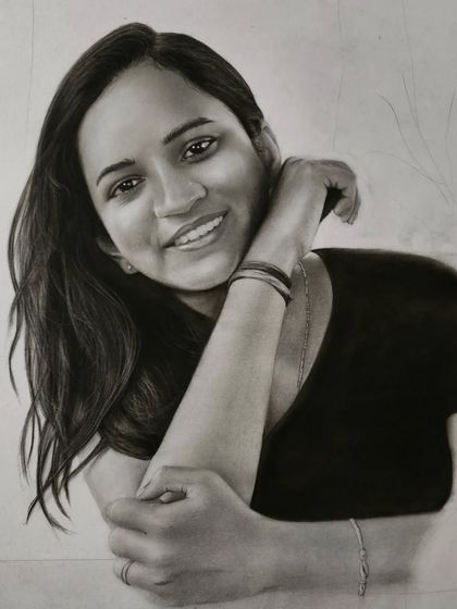 A progress shot showing more of the clothing detailed.