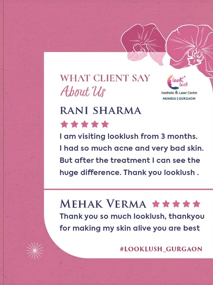 These reviews from my clients mean the world to me. Seeing their skin transform and their confidence return is the reason I do what I do.