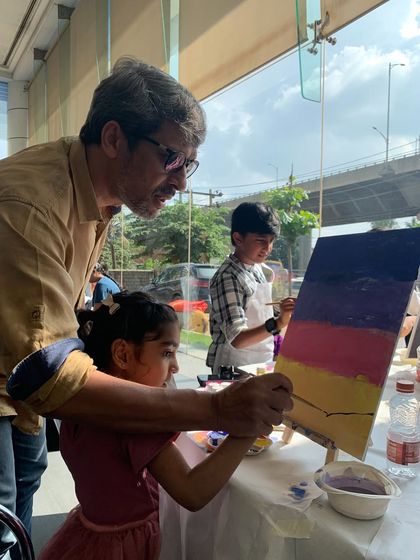 Paint Bar - Corporate Events & Team Building Classic Office Sip & Paint photo 89