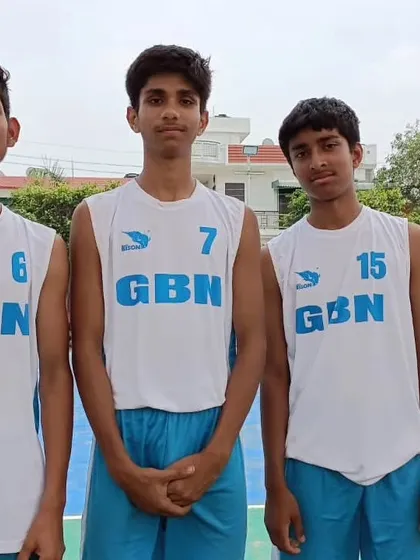 Our talented boys who were selected for the 21st Youth State Basketball Championship from Gautam Buddha Nagar.