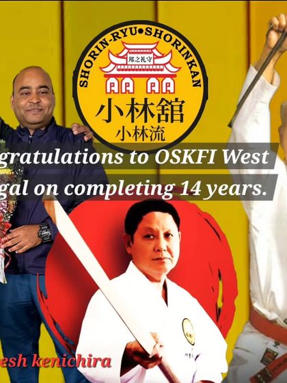 Celebrating 14 years of our OSKFI branch in West Bengal. Our federation has a strong presence across India, with dedicated instructors leading each chapter.