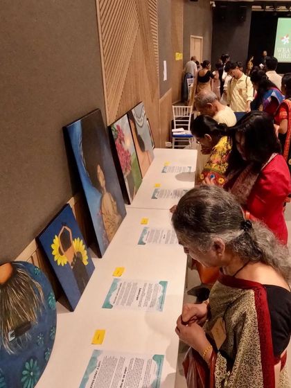 Anupama - Custom Artwork & Murals The Artist's Corner: My Studio, Process & Musings photo 68