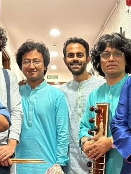 Another group photo with the team at NCPA. The moments before going on stage are always filled with a mix of excitement and focus.