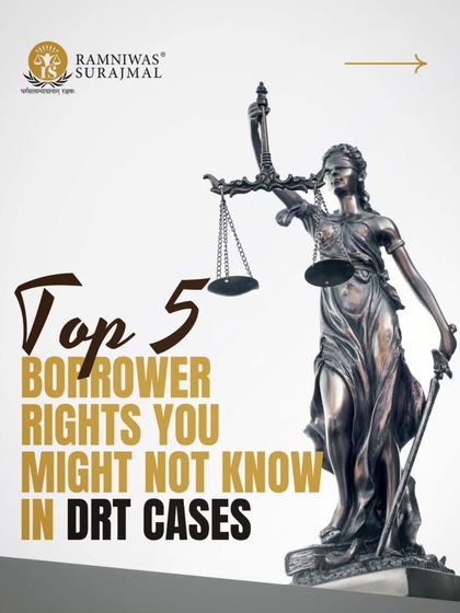 This infographic introduces the top five borrower rights in DRT cases that you might not know. Knowledge is power, and we believe in empowering our clients to fight smartly and confidently.