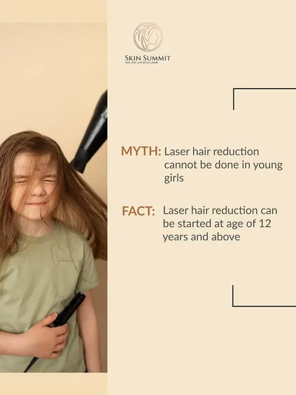 I am often asked if laser hair reduction is safe for younger clients. The answer is a strong yes. The treatment can be safely started for individuals from the age of 12 and above, providing a long term solution early on.