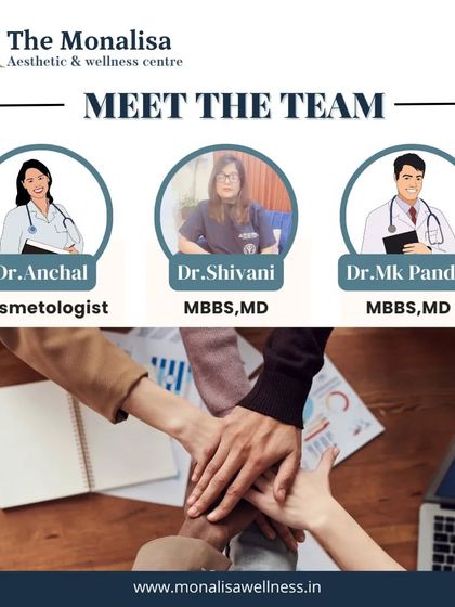 Meet the dedicated professionals behind The Monalisa Clinic. Our team includes experienced cosmetologists and doctors (MBBS, MD) who work together to provide you with the highest standard of care.
