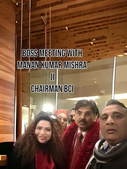 A pleasure to meet with Manan Kumar Mishra ji, the Chairman of the Bar Council of India, to discuss important matters concerning the legal profession.