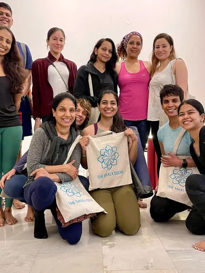 Celebrating the completion of a challenging and rewarding workshop. It's always amazing to see our community come together to support each other's growth.