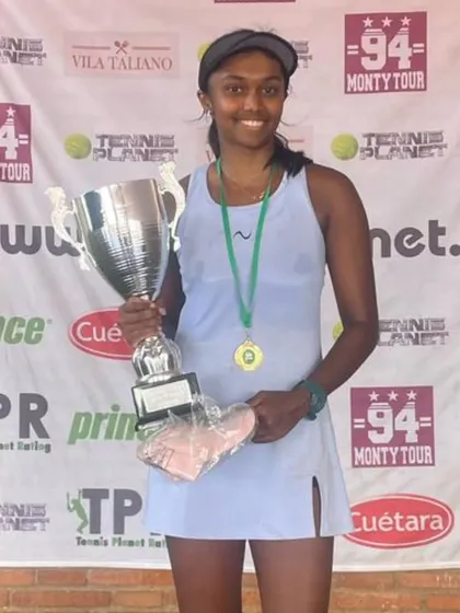 We take our players to the global stage. Here is our trainee Presha Shanthamoorthi, after winning the Singles Title at the prestigious Spanish Federation Women’s Open, proving our training excels at the international level.
