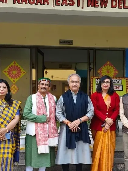 My goal is to bring authentic classical music to young minds. Here I am with the staff at a school after an interactive concert and lecture-demonstration, part of my ongoing outreach efforts to make our heritage accessible to the next generation.