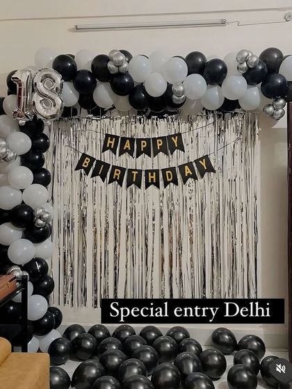 Special Entry - Private Party & Milestone Decoration Simple & Sweet Home Celebrations photo 23