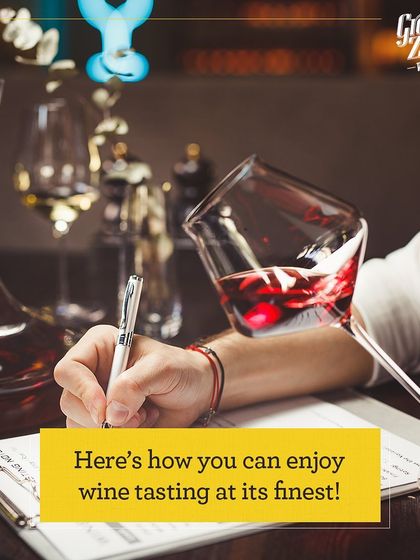 I want to share the secrets of wine tasting with you. This series of images breaks down the art of tasting, so you can enjoy it to the fullest.
