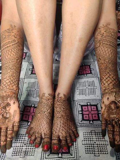 Chandu - Bridal Mehendi Bridal Feet Mehendi photo 9