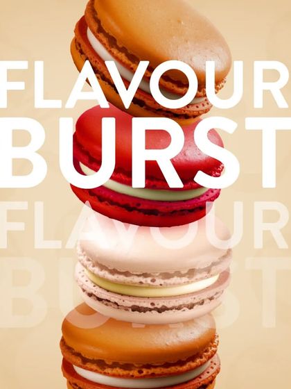 A burst of flavor in every bite. Our vibrant macarons are perfect for celebrating Holi or any day you need a little pop of color and sweetness.