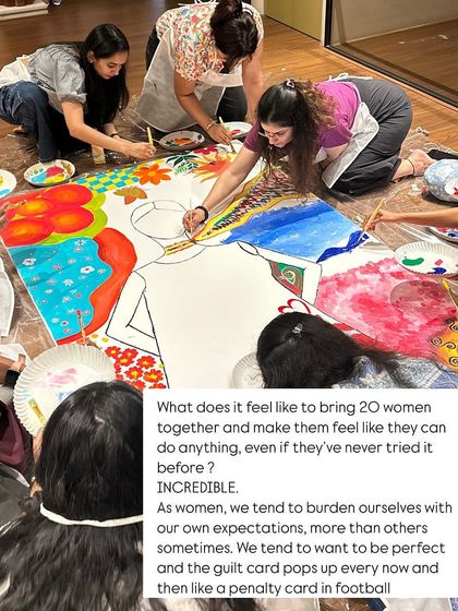 Nishka Mehta - Painting Workshops & Art Parties Collaborative Masterpieces photo 8