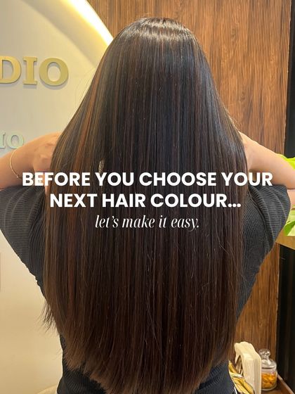 Before you choose your next hair color, let's make it easy. We believe in a thorough consultation to match your hair goals with your maintenance commitment.