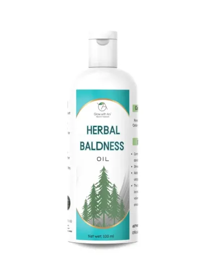 My Herbal Baldness Oil is a special formulation to help with hair thinning and promote new growth. It contains powerful herbs like bhringraj and amla to stimulate follicles and strengthen your hair from the roots.