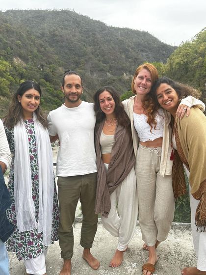 The wonderful souls who joined me for a soul strengthening retreat in Rishikesh. I am so grateful for the shared smiles and energy.