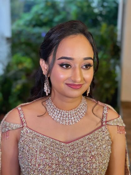 Swarna Nagaraj - Bridal Makeup & Hairstyling Modern Reception & Sangeet Glam photo 6
