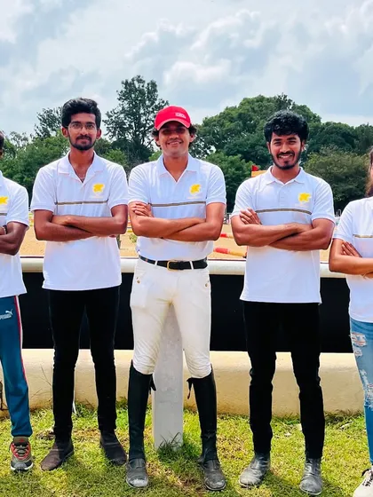 This is Team Zippy, the dedicated trainers who are the backbone of our center. With deep experience in all aspects of horse riding and care, we work together to provide expert guidance, patience, and a true love for the sport to every horse and rider.