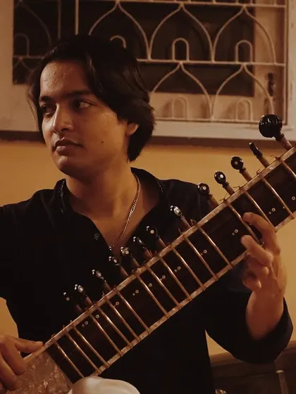 Another glimpse from the 'Chakra' album shoot. The entire album is a collaborative effort, exploring neo-classical instrumental music.