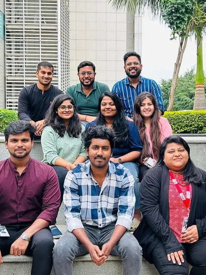 Teamwork is essential for tackling complex financial challenges. This is a picture with my talented colleagues, the kind of collaborative environment that ensures my clients get comprehensive and well-rounded advice.