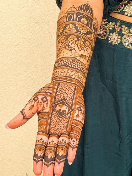 Nikita - Bridal & Wedding Mehndi Intricate Bridal Designs photo 14