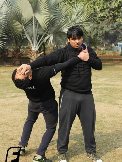 This is a demonstration of controlling an opponent's structure. By manipulating the head and neck, you control their entire body. This technique is not about strength; it's about understanding anatomy and leverage to neutralize a threat efficiently.