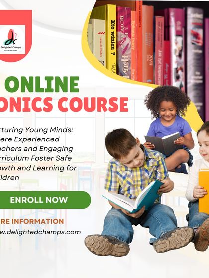 My online phonics course provides a safe and engaging curriculum for young minds. With experienced teachers and a structured program, I help foster a strong foundation for reading, writing, and pronunciation.