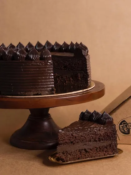 This is my Ultimate Chocolate Cake, and yes, it's completely low-carb and has zero sugar. I use pure almond flour for the sponge and a rich, decadent chocolate fudge frosting. It's the proof that you don't need sugar or gluten to enjoy a truly satisfying cake.