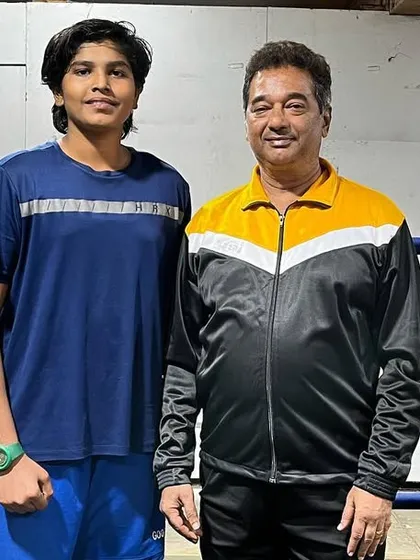 A moment with champion Jagruti Both. My goal as a coach is to mentor and develop talent, and her success is a reflection of that commitment.