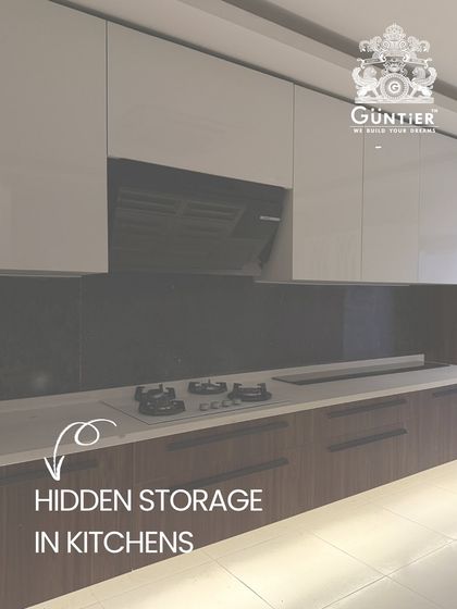 Hidden storage is one of our specialties. We design seamless cabinets and integrated pantries that blend into your kitchen, providing ample storage without compromising on the clean, modern look.