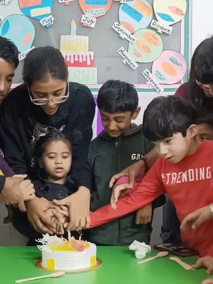 Every child is a celebrated member of our community. Cutting a birthday cake together is more than a party; it's a group activity that teaches sharing, waiting for one's turn, and celebrating each other's special moments.