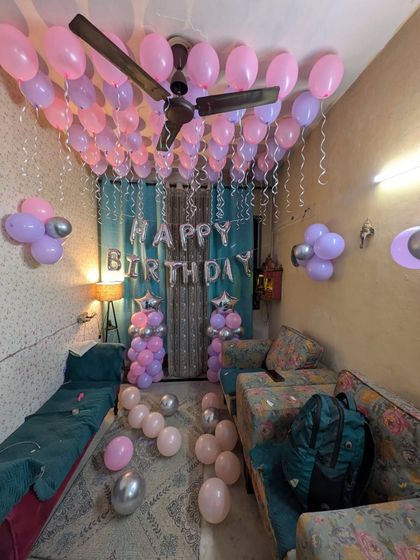 Intimate Birthday Room Setups photo 9
