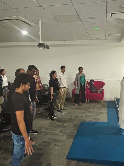 Sreya Bhar - Corporate Yoga Programs Sound Healing & Deep Relaxation photo 31