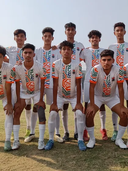 The first match of the Super 6 is underway. Our U19 team faces Olimpic FA in the HCL Delhi Future Stars Youth League.