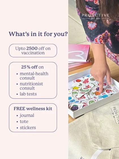 What's in it for you at our HPV Bootcamp? Discounts on vaccination, consults, lab tests, and a free wellness kit.