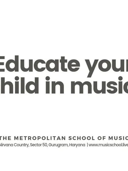 We believe in the power of music to shape a child's development. To educate your child in music is to give them a gift of creativity, discipline, and emotional expression that will last a lifetime.