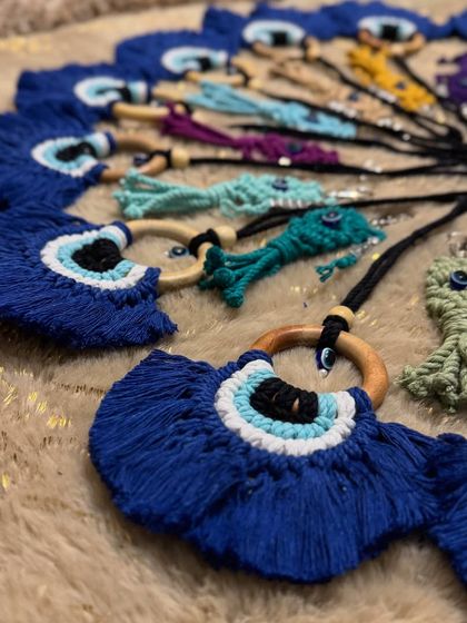 Eshtyles - Handcrafted Macrame Bags & Accessories Personalized Charms & Keychains photo 12