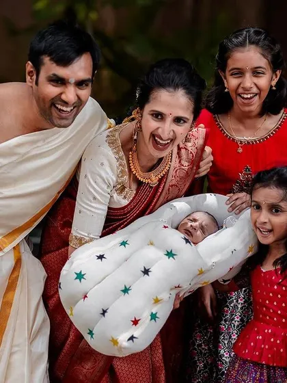 The pure delight of a family welcoming their newest member during an intimate naming ceremony. We focus on capturing these peak emotions, the uncontainable smiles and laughter that you'll want to remember forever from such a special day.