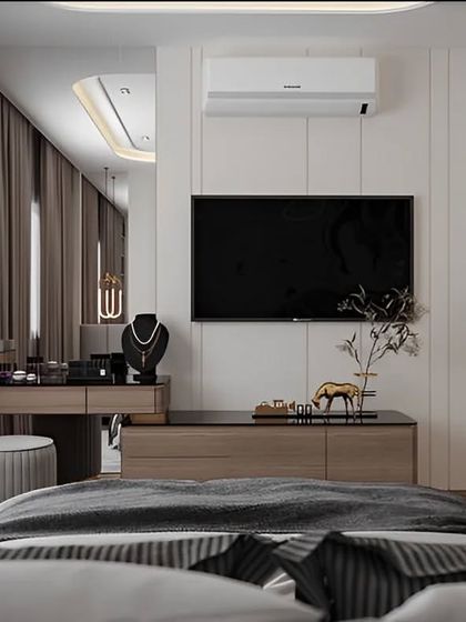 Dreaming in Colors & Textures - Modular Interiors & Room Renovation Serene Master Bedrooms photo 32