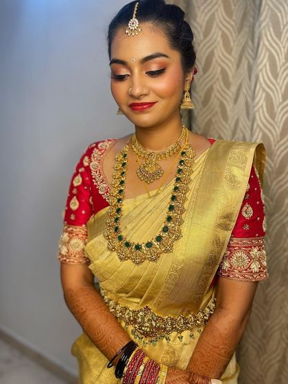 Ganavi Anup - Bridal Makeup Traditional Muhurtham Looks photo 8