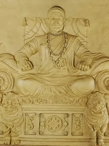 Our skills extend to 3D and sculptural art. This 8x4 feet Fiber Reinforced Polymer (FRP) mural of Chhatrapati Shivaji Maharaj shows the intricate detail and depth we can achieve with relief sculptures.