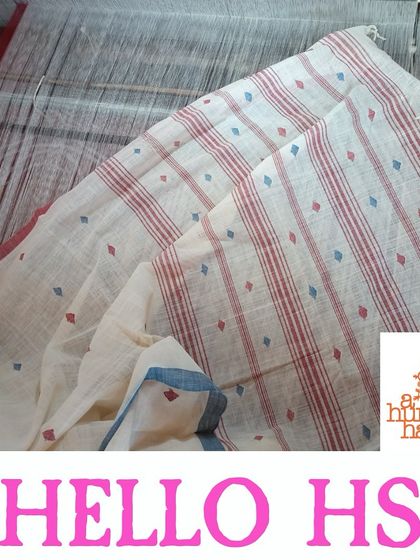 Weaves of India. A teaser showcasing a handloom in action, preparing for our festival in HSR.