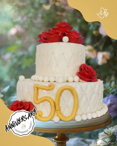 Custom Anniversary Cakes