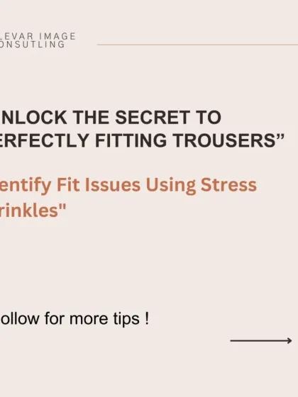 Are stress wrinkles on your trousers a sign of a bad fit? I show you how to read these lines to find the perfect pair of trousers that flatters your shape every time.