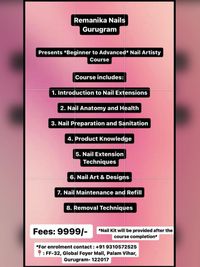 Nail Artistry Courses