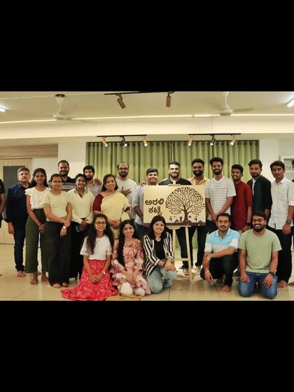 The "Arali Katte" June batch! A group photo to remember the evening.