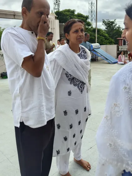 Anand Alai, a wave of bliss, happened today. A community gathering to celebrate and share the joy of the practice.